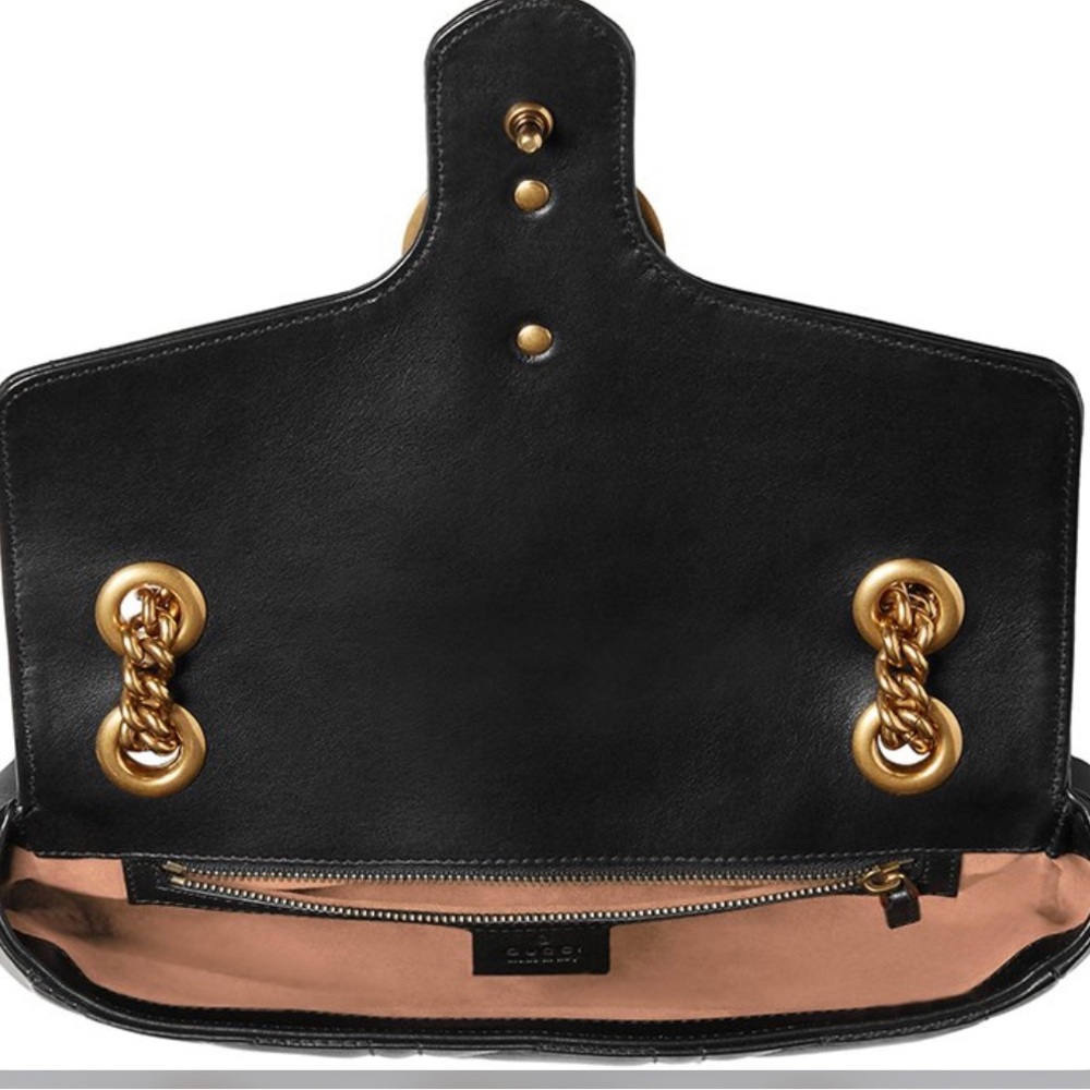 GUCCI ©️Runway Marmont Pearl Flap Bag Large 😍💗💘🤩🤩 - Picture 8 of 8